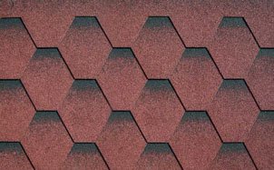 Гибкая черепица рядовая KATEPAL Katrilli осенний красный