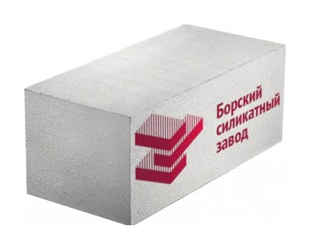 Блоки газобетонные стеновые D400 600х250х200 Борский силикатный завод